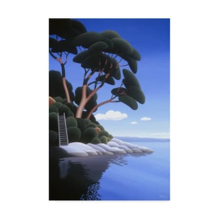 Ron Parker 'Arbutus Cove' Canvas Art,30x47